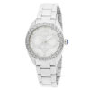 Invicta Women's Peace & Love Mother-of-Pearl Crystal Accented Bracelet Watch