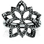 Lotus Diamond Ring