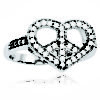 Heart & Peace Ring