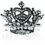 Royal Crown Heart Ring