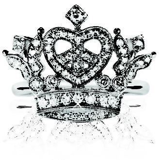 Royal Crown Heart Ring